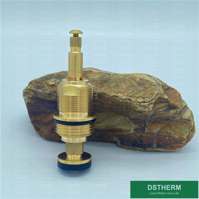 Parte superior modificada para requisitos particulares del parte movible de CW617N de parada de los cartuchos de cobre amarillo materiales de la válvula