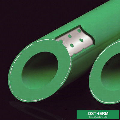 El tubo plástico de aluminio ligero perforó el tubo compuesto de aluminio para el abastecimiento del agua