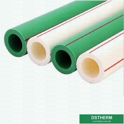 El color blanco PPR plástico instala tubos calor del grueso de los 6M Length PN20 - aguantando