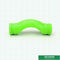 Talla 20 del color verde de la curva de puente de los accesorios del tubo de Ppr del abastecimiento de agua - 32 milímetros