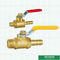 Mini Brass Ball Valve Male para regar los tamaños y el logotipo de Barb With Level Handle Customized