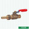 La vávula de bola de abastecimiento del agua de Valves Fire Hydrant del bombero modificó la vávula de bola para requisitos particulares de cobre amarillo forjada