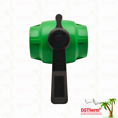 Valva de bolas de flujo rápido de perforación completa PPR con cartucho de latón para tubería PPR 20-63MM personalizable