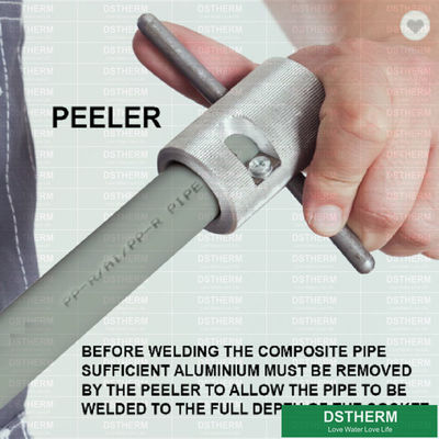PPR perforó el tubo compuesto de aluminio en la diversos presión y tamaños