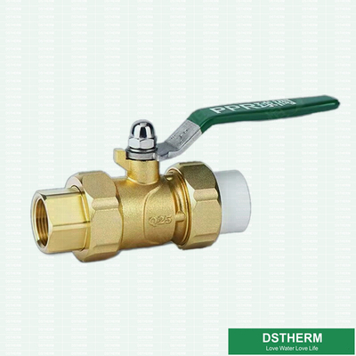 Strong Union Fast Flow Ball Valve With Brass Plastic Female Connector