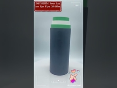 Tubo cilíndrico de fibra de vidrio PPR de alta presión con capa UV