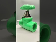 7 mm de espesor Lavadora PPR válvula de puerta de flujo pesado fácil de instalar duradero anti-róxido