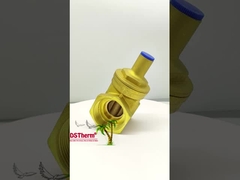 Válvula de puerta de bloqueo de latón para sistemas de plomería Resistencia a la corrosión Tamaño personalizado