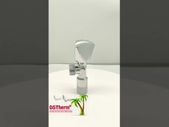 Válvula angular cromada de calidad garantizada, diseño tradicional, para cocina y baño