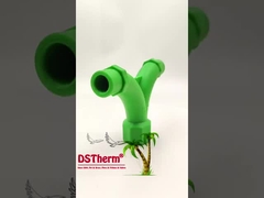 PPR Tipo Y Tee para sistema de tuberías S2.5 Alta durabilidad Modelo sudamericano personalizado