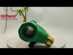 Colectores de latón PPR azul de 5 vías, color y logotipo personalizados, 20 mm