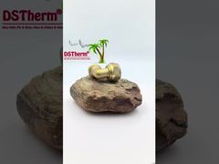 Peso medio modificado para requisitos particulares color de cobre amarillo roscado de cobre amarillo de las colocaciones del tornillo del logotipo de Pex del codo