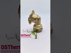 Codos de latón PEX de 2' PN25 para PEX, 105 grados