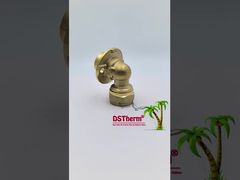 Codos de latón PEX L22MM PN25 105 grados PEX