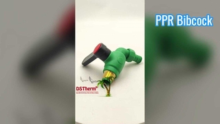 Solución de plomería a prueba de fugas con válvula de grifo PPR