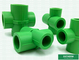 Instalaciones de tuberías cruzadas iguales plásticas de PPR para el abastecimiento de la agua fría/caliente