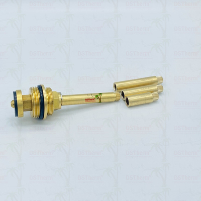 Cartucho de válvula cromado con manga de extensión 1/2 " - 1" Tamaño personalizado