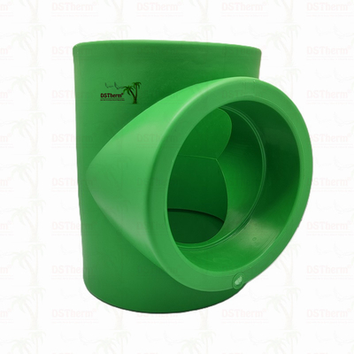 PPR Equal Tee para el sistema de tuberías PN25 DN160