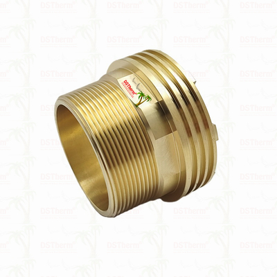 Insertores roscados de latón femenino y masculino CW617N para válvulas con mayor conductividad térmica y resistencia a la corrosión