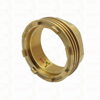 Insertores roscados de latón femenino y masculino CW617N para válvulas con mayor conductividad térmica y resistencia a la corrosión