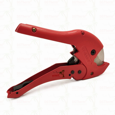 Cortador de tuberías de plástico rojo Cortador PPR ISO9001 DIN8077/8078 20-40MM