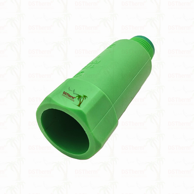 Enchufe de tuberías PPR Enchufe de prueba PPR Enchufe larga Enchufe personalizada Color/logo 1/2" 3/4"
