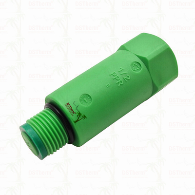 Enchufe de tuberías PPR Enchufe de prueba PPR Enchufe larga Enchufe personalizada Color/logo 1/2" 3/4"