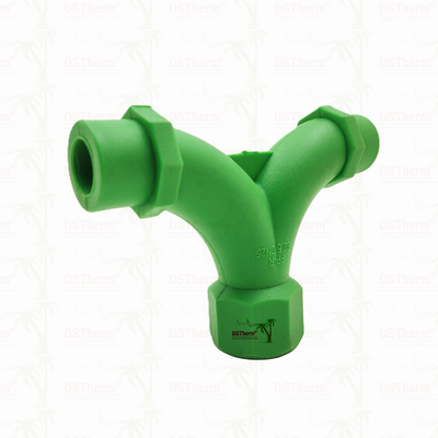 PPR Tipo Y Tee para sistema de tuberías S2.5 Alta durabilidad Modelo sudamericano personalizado