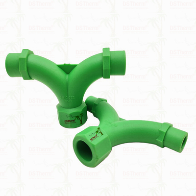 PPR Tipo Y Tee para sistema de tuberías S2.5 Alta durabilidad Modelo sudamericano personalizado