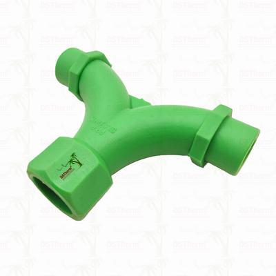 PPR Tipo Y Tee para sistema de tuberías S2.5 Alta durabilidad Modelo sudamericano personalizado