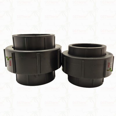 Unión de plástico negro Ppr para sistema de tuberías Durabilidad personalizable Resistencia química