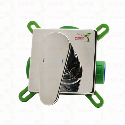 Válvula de ducha de mezclador de 3 vías PPR cromada 20 mm 25 mm