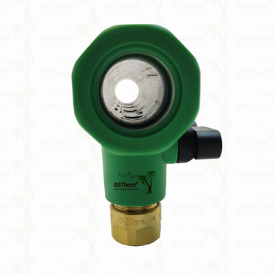 Colectores PPR con válvula de bola para agua caliente, rojos, de 5 vías, con logotipo y color personalizados, 25 mm