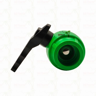 Válvula de bola PPR con mango de agitación y bola de latón para el sistema de plomería 20-63MM personalizable