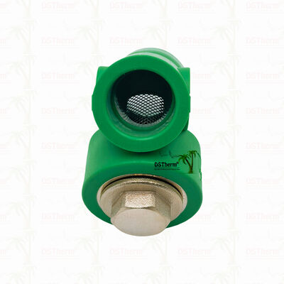 Válvula de estiramiento PPR PN25 Válvula de filtro compacta en forma de Y de 20 32 mm para sistemas de agua
