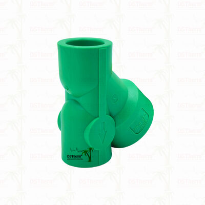 Válvula de estiramiento PPR PN25 Válvula de filtro compacta en forma de Y de 20 32 mm para sistemas de agua