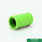 Técnicas de bastidor plásticas huecos verdes del acoplador de las instalaciones de tuberías del milímetro PPR de la talla 20-160 del tubo de agua