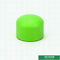 Casquillo de extremo ligero del color verde DIN8007/8078 colocaciones de los accesorios del tubo de Ppr