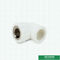 Resistente de alta presión roscada femenino plástico blanco del codo de los accesorios el 90° del tubo de agua