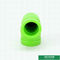 Tamaño plástico verde 20-160m m del tubo de agua para el codo igual del transporte industrial de los líquidos