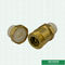 Válvula de control de cobre amarillo reciclable resistente a la corrosión de Ppr