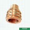Los partes movibles de cobre modificaron los partes movibles de cobre amarillo femeninos de Ppr para requisitos particulares de los diseños con color de cobre Shinning