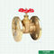 Válvula de puerta ensanchada de cobre amarillo de cobre amarillo modificada para requisitos particulares de la válvula de puerta de la marca 1.6MPa